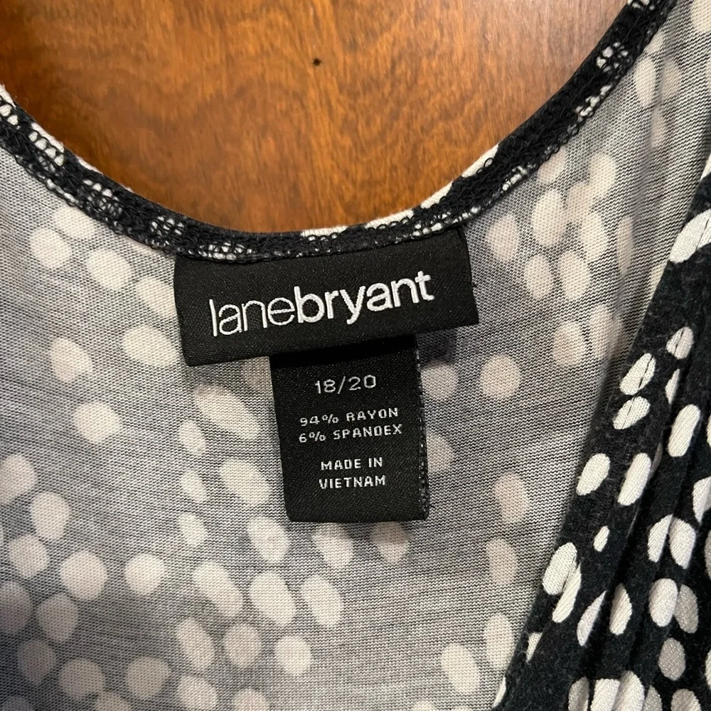 Lane Bryant Black and White Maxi Dress - Picture 2 of 4
